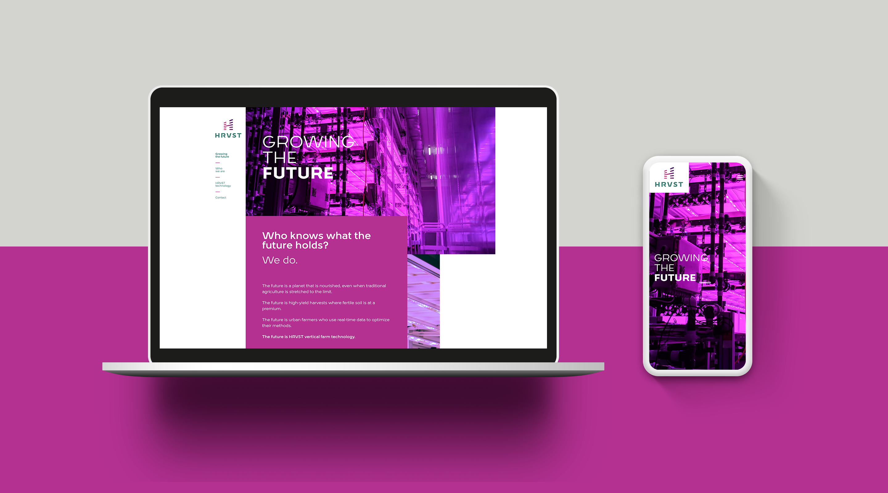 hrvst-website-mockup