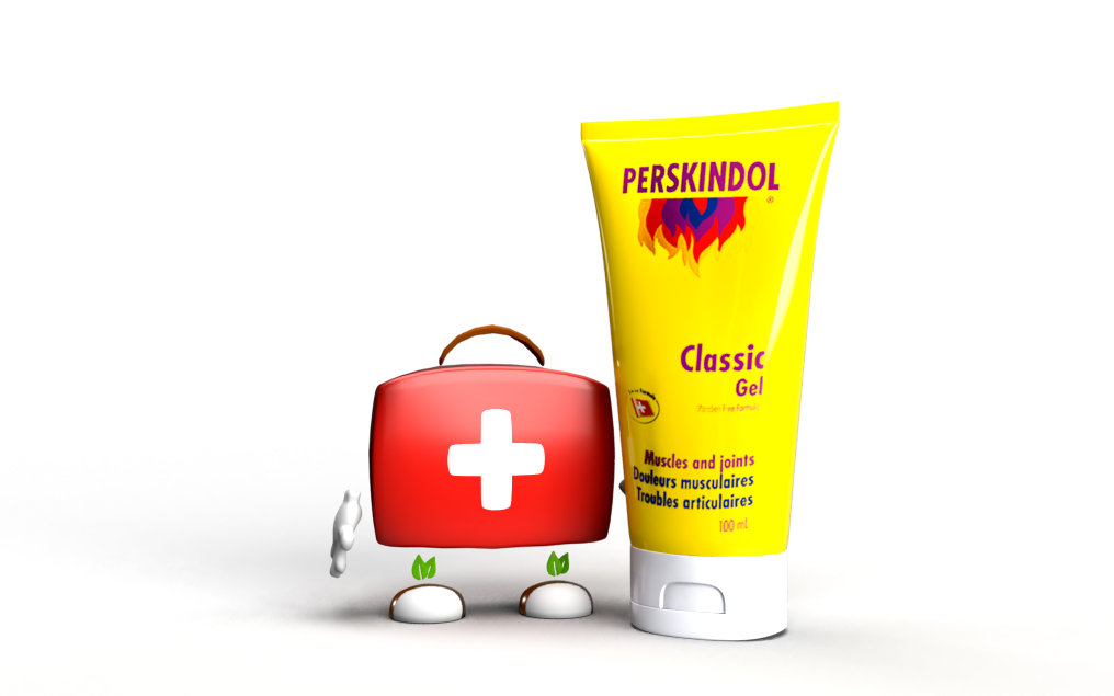 Les produits Perskindol vendus par Swissbox
